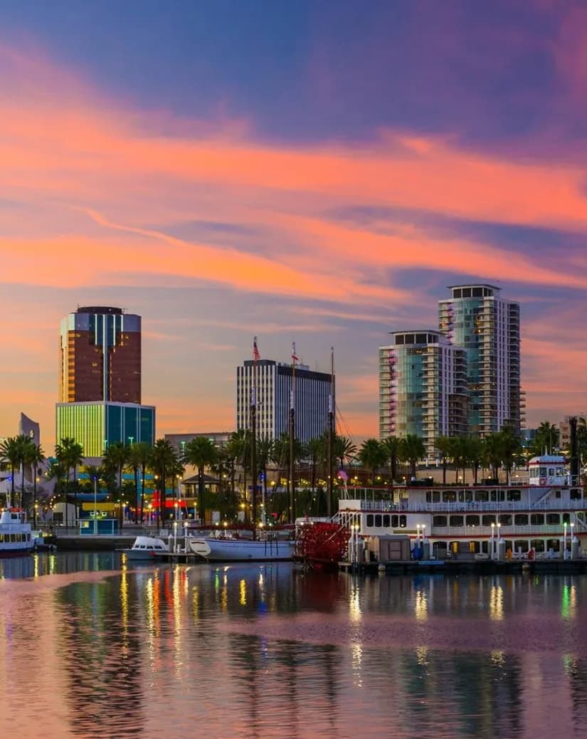 View of Long Beach